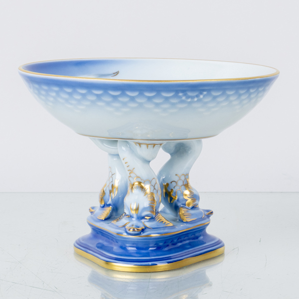 SKÅL PÅ FOT, porslin, "Måsen", Bing & Gröndahl