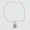 COLLIER, silver och stenar, 1900-tal