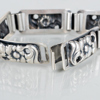 ARMBAND, 4 st, silver, 1900-tal