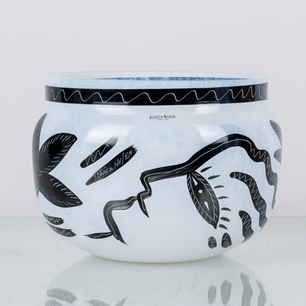 ULRICA HYDMAN-VALLIEN, skål, glas "Caramba", Kosta Boda