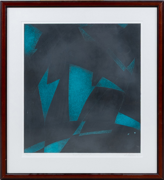 LENNART ÖDMARK (född 1951), färglitografi, signerad och numrerad 19/200