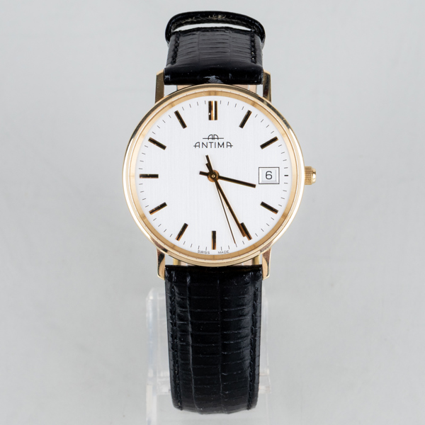 ANTIMA, herrarmbandsur, 14k guld, år 2008