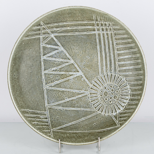 GUNNAR NYLUND, skålfat, "Zenit", keramik, Rörstrand