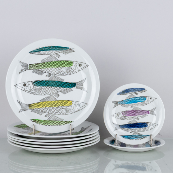 MARIANNE WESTMAN, 8 del, servisporslin, "My Garden", Rörstrand, 1960-tal