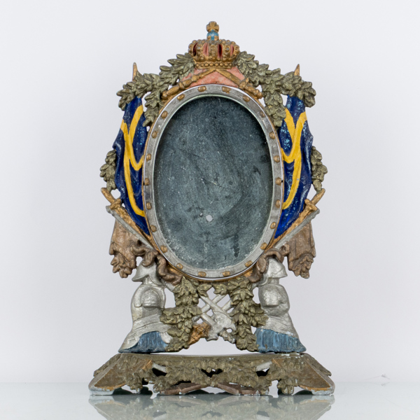 BORDSSPEGEL, gjutjärn, 1800-/1900-tal