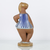 LISA LARSON, figur, "Dora", stengods, Gustavsberg, signerad