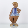 LISA LARSON, figur, "Dora", stengods, Gustavsberg, signerad