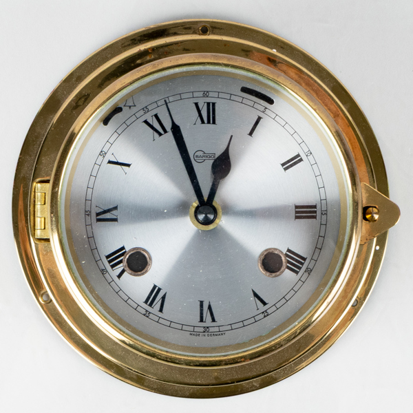 SKEPPSKLOCKA, mässing, Barigo, 1900-talets andra hälft