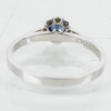 RING, 18k vitguld, med diamant ca 0.16 ct, GFAB, 1984, vikt ca 2 g
