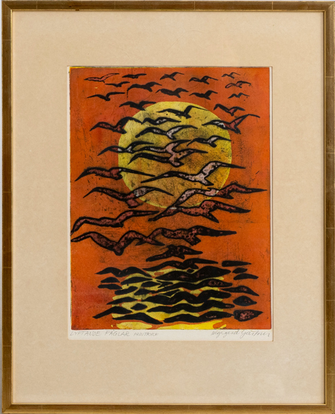 INGEGERD GÄRTNER (1916-2006), färglitografi, signerad