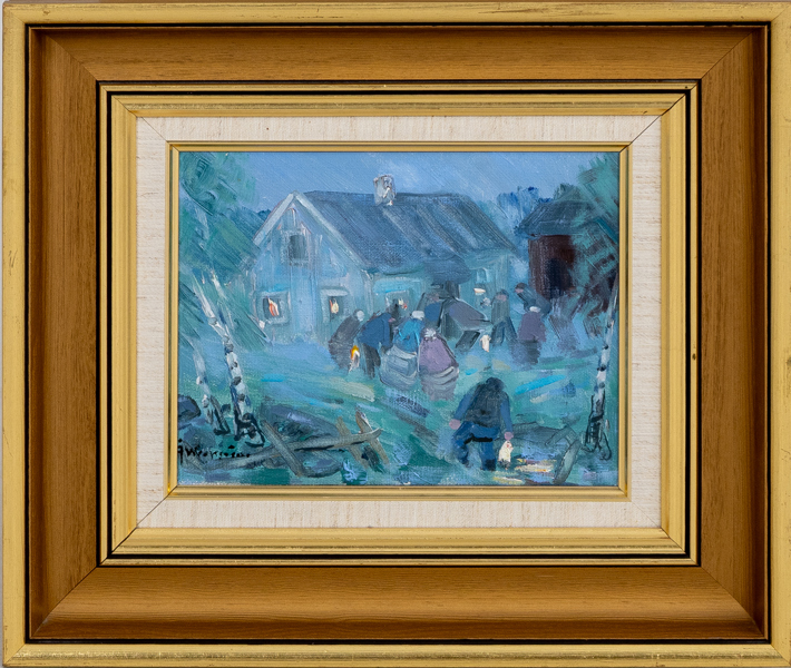 ÅKE WIKSTRÖM (född 1927), olja på duk, signerad