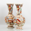 VASER, 1 par, porslin, Satsuma, Japan, sannolikt tidigt 1900-tal