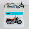 MODELLMOTORCYKEL, Kawasaki 750, Poly Toys, 1900-tal