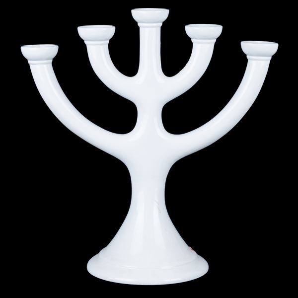 KANDELABER, porslin, Höganäs, 1900-talets andra hälft