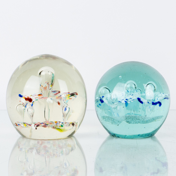 BREVPRESSAR, 2 st, glas, 1900-tal