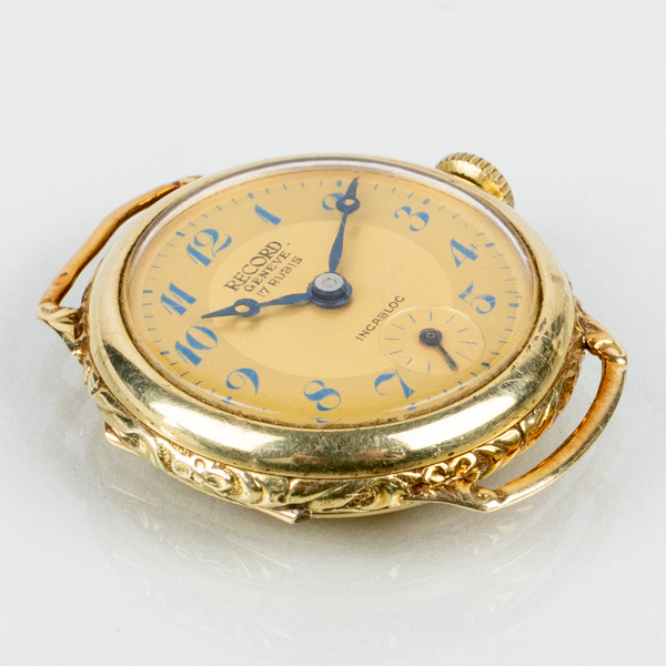 ARMBANDSUR, 14k guld, Record Geneve, 1900-talets första hälft