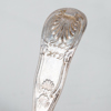 KAFFESKEDAR, 10 st, silver, olika modeller, 1800-tal