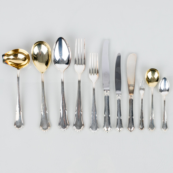 BESTICK, 116 del, nysilver, "Saga", 1900-talets andra hälft