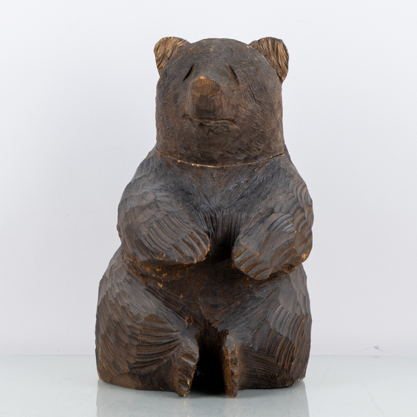 URPO GRANATH, flaskgömma, betsat trä, Arvika, 1900-talets andra hälft