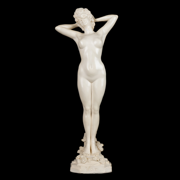 SKULPTUR, gips, "Vår", efter G Ruggeri, 1900-tal