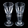 VINGLAS, 2 st, glas, sannolikt Reijmyre glasbruk, 1900-/2000-tal