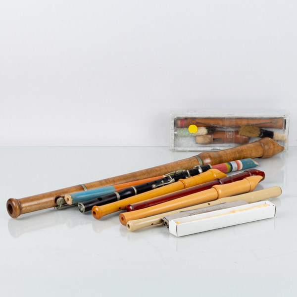 SAMLING FLÖJTAR OCH MUNSPEL, 11 del, 1900-talets andra hälft 