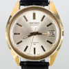 HERRARMBANDSUR, Seiko, guld på stål, 1900-talets andra hälft