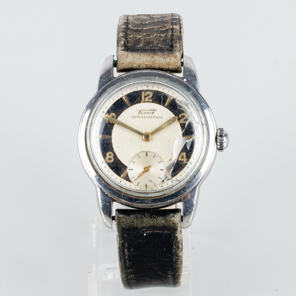 HERRARMBANDSUR, Tissot, stål, 1900-talets mitt