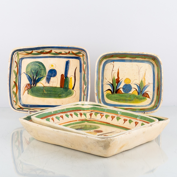 FAT, 4 st, lergods, Mexico, 1900-tal