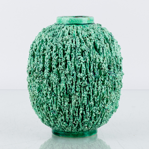 GUNNAR NYLUND, vas, chamotte, Rörstrand, signerad 