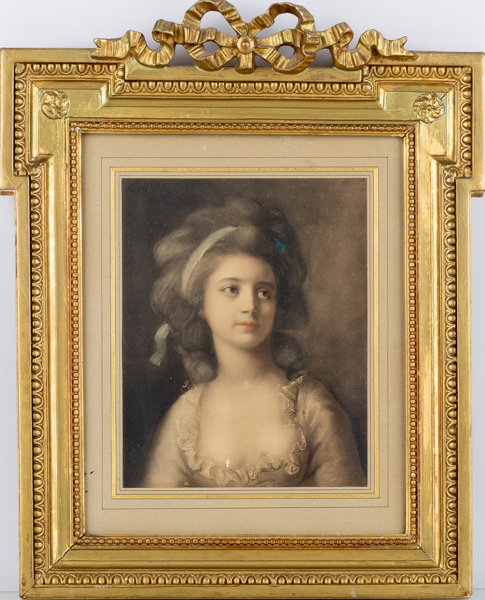 TAVLA, tryckt motiv, förgyllt och bronserat trä, Paris, Frankrike, 1800-/1900-tal