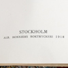 VIKTOR RYDBERG, bokband 6 vol, Albert Bonniers förlag, Stockholm 1918