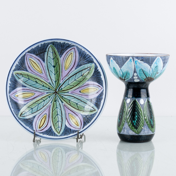 FAT SAMT VAS, lergods, Upsala Ekeby och Tilgman, 1900-talets mitt