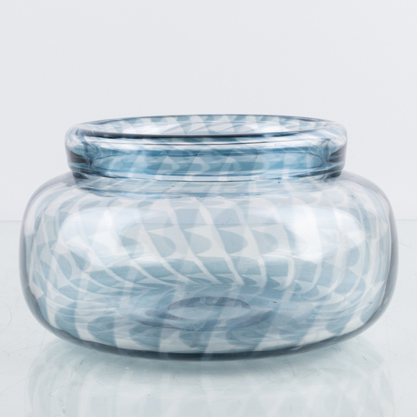 INGEBORG LUNDIN (1921-1992), skål, glas, Orrefors 1966, signerad