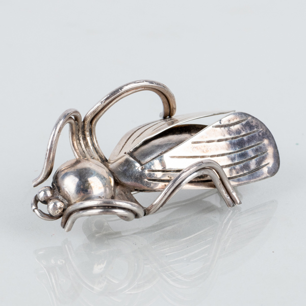 BROSCH, silver, 1900-tal