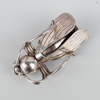 BROSCH, silver, 1900-tal
