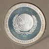 FRANKLIN MINT, fredsmedalj, sterlingsilver, United Nations 1971