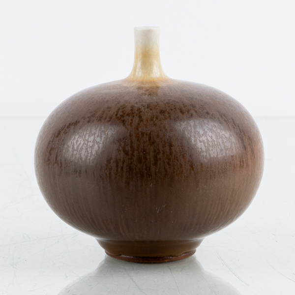 BERNDT FRIBERG (1899-1981), vas, stengods, Gustavsbergs studio, signerad och daterad 1969