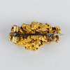 BROSCH, av sk guldnugget, minst 21,6 k guld