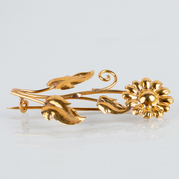 BROSCH, 18k guld