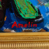 ALBIN AMELIN (1902-1975), olja på duk, signerad