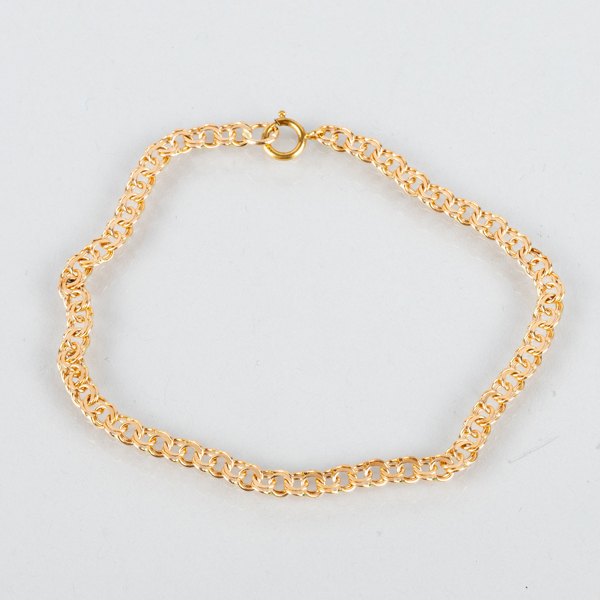 ARMBAND, 18k guld, bismarck