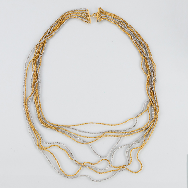 CHRISTIAN DIOR, collier, metall, 1973