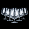 KONJAKSKUPOR, 6 st, glas, Orrefors