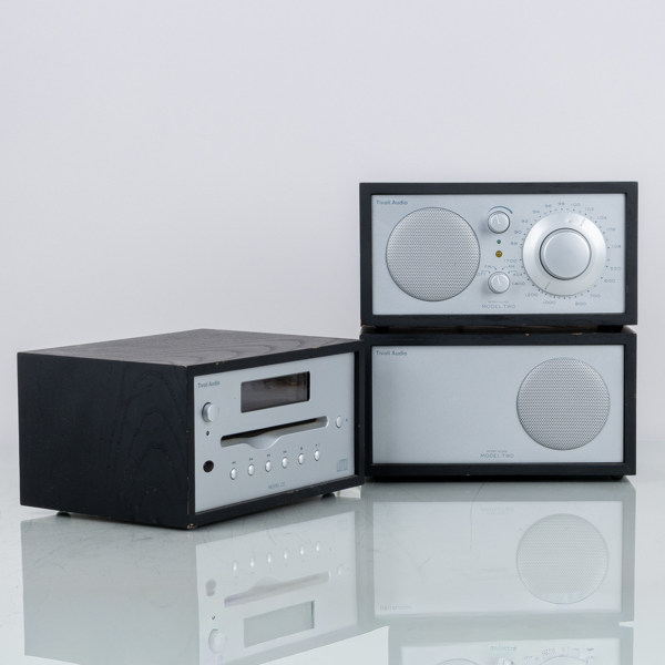 HENRY KLOSS OCH TOM DEVESTO, 3 del, musikanläggning, "Model Two" och "Model CD", Tivoli Audio