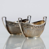 SALTKAR, 1 par, silver, Birmingham, England 1894