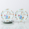 TALLRIKAR, 4 st, porslin, Kina, Qianlong (1736-1795)