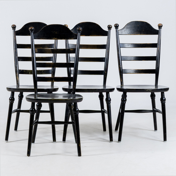 LILLEMOR MANNERHEIM, 4 st, stolar, "Nesto A10", Nässjö stolfabrik, 1900-talets andra hälft