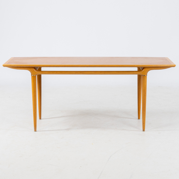 SVANTE SKOGH, soffbord, teak och ek, "Cortina", 1950-/60-tal