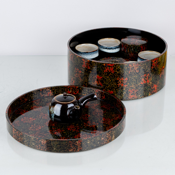 TESERVIS, lackarbete, Tsugarunuri, Japan, 1900-talets andra hälft